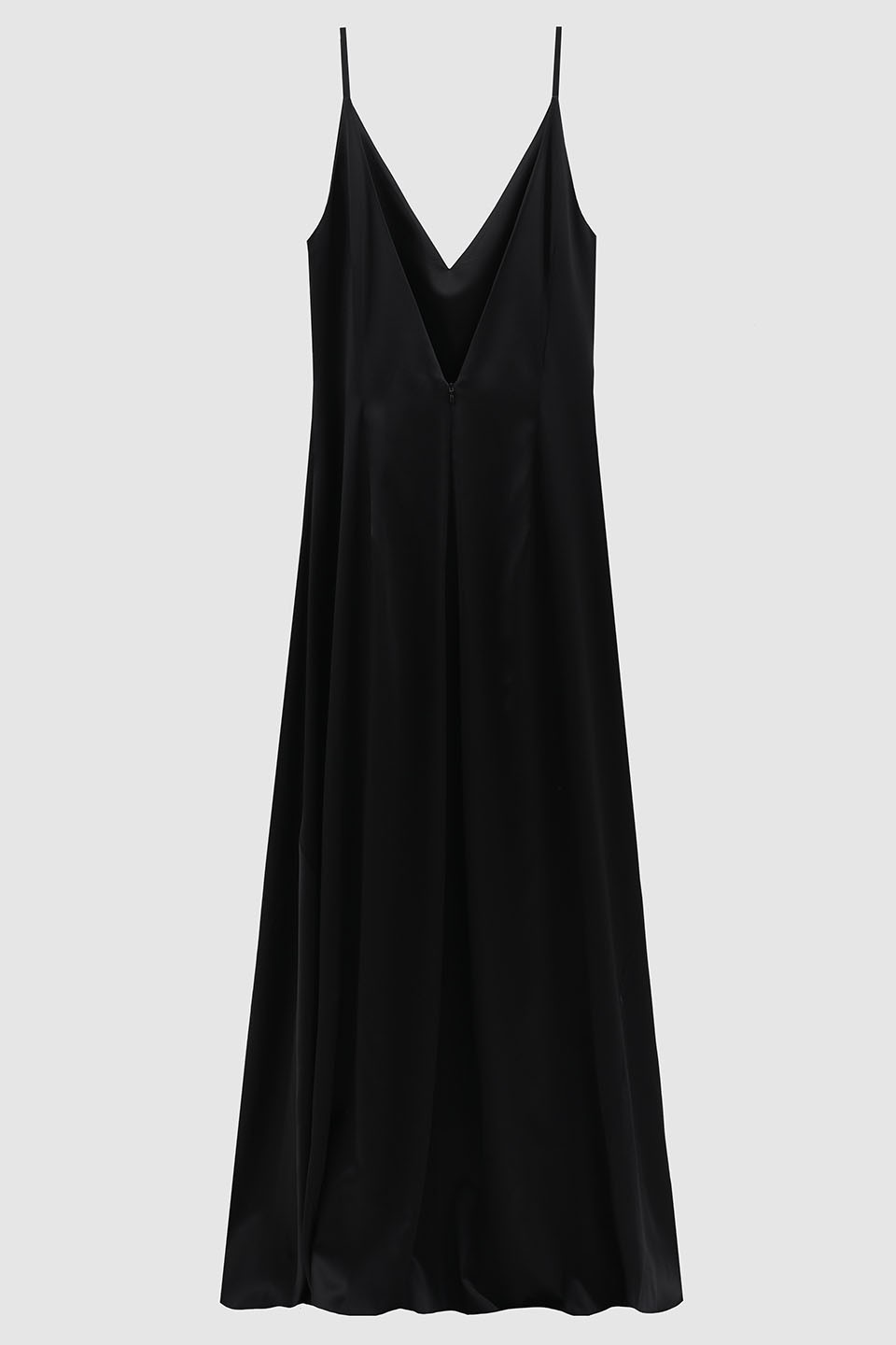 Black silk dress